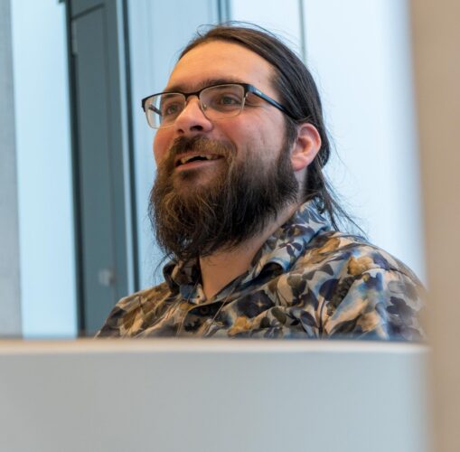 Maarten Schroders is kandidaat voor GroenLinks-PvdA bij de gemeenteraadsverkiezingen in Zwolle